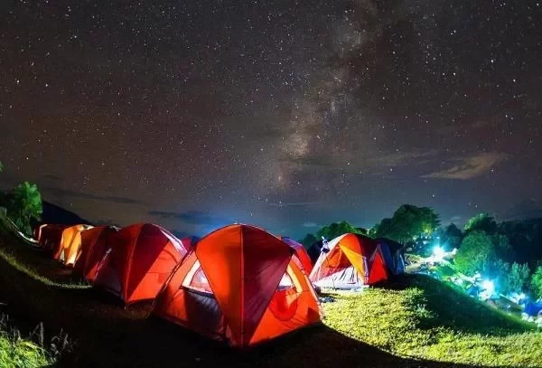 Where are the good camping spots in Nanning? 