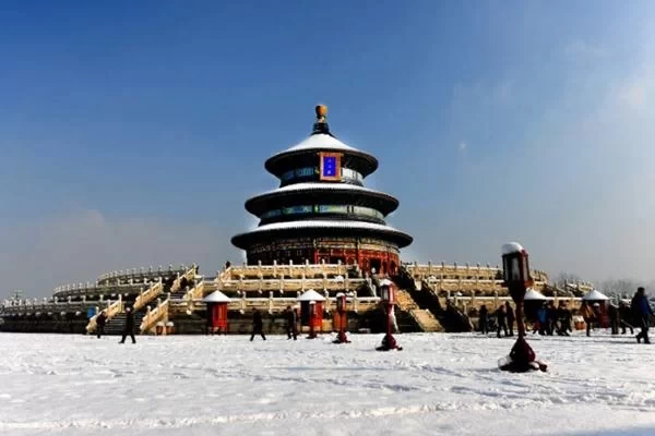 Where to take beautiful snow photos in Beijing 