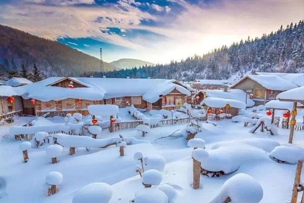 Has it snowed in China’s Snow Town? Is there snow in Snow Town in November?