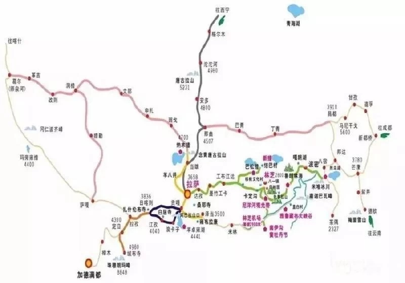 Recommended Self-driving Tours in Western China 