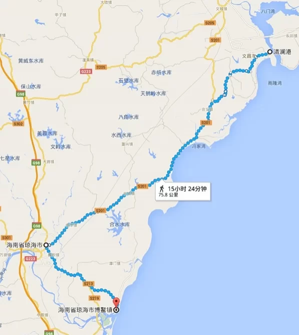 Cycling Routes in Hainan Island: Best Tour Route for the East Line 