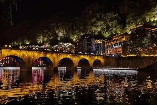 Where is Zhenyuan Ancient Town?